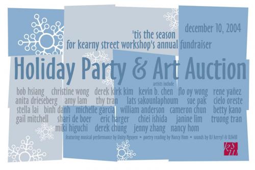 Kearny Street Workshop's Holiday Party and Art Auction
