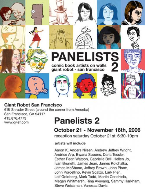 Panelists II, a group art show at GRSF