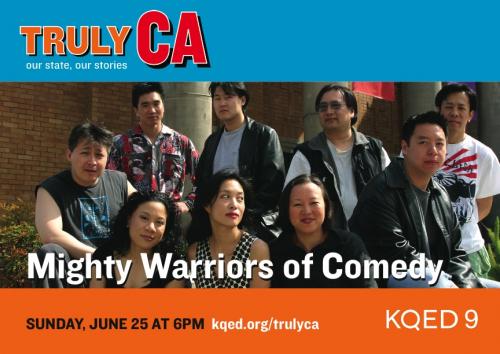 MIGHTY WARRIORS OF COMEDY by Sung H. Kim and Kibi Anderson on KQED