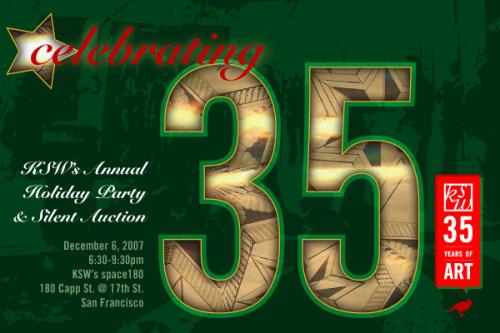 Celebrating 35: KSW's Annual Holiday Party & Art Auction