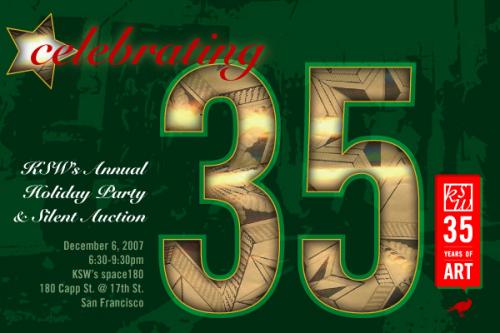 Celebrating 35: KSW's Annual Holiday Party & Art Auction